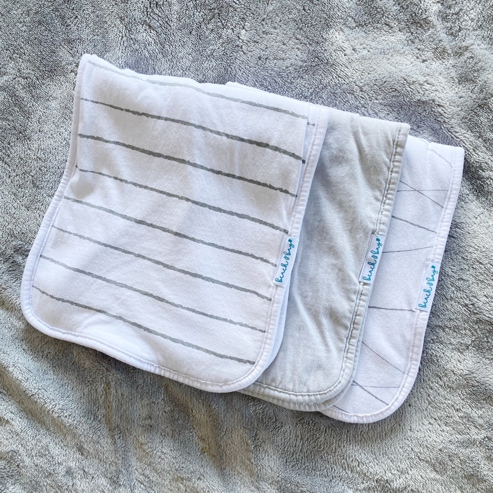 Organic burp cloths - Never used!